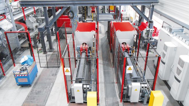 Bolzenerwärmungsanlage